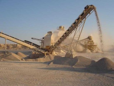 machine that crush ores to gravel